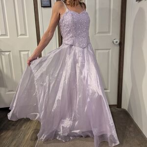 Elegant Lavender Gown